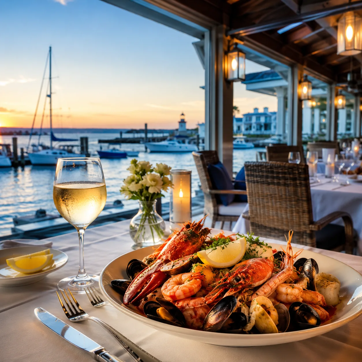 Seafood dining in Greater Boston